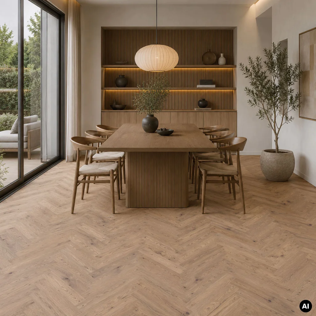 Podłoga drewniana Dąb Serene Jodła Klasyczna 14 mm, 1WC000002, Deska barlinecka, Classico Line - Jodła Klasyczna, Barlinek