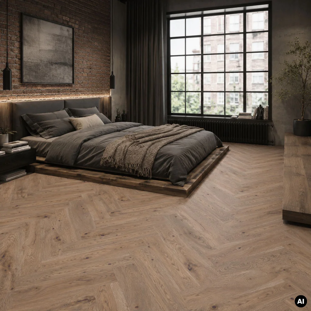 Podłoga drewniana Dąb Serene Jodła Klasyczna 14 mm, 1WC000002, Deska barlinecka, Classico Line - Jodła Klasyczna, Barlinek