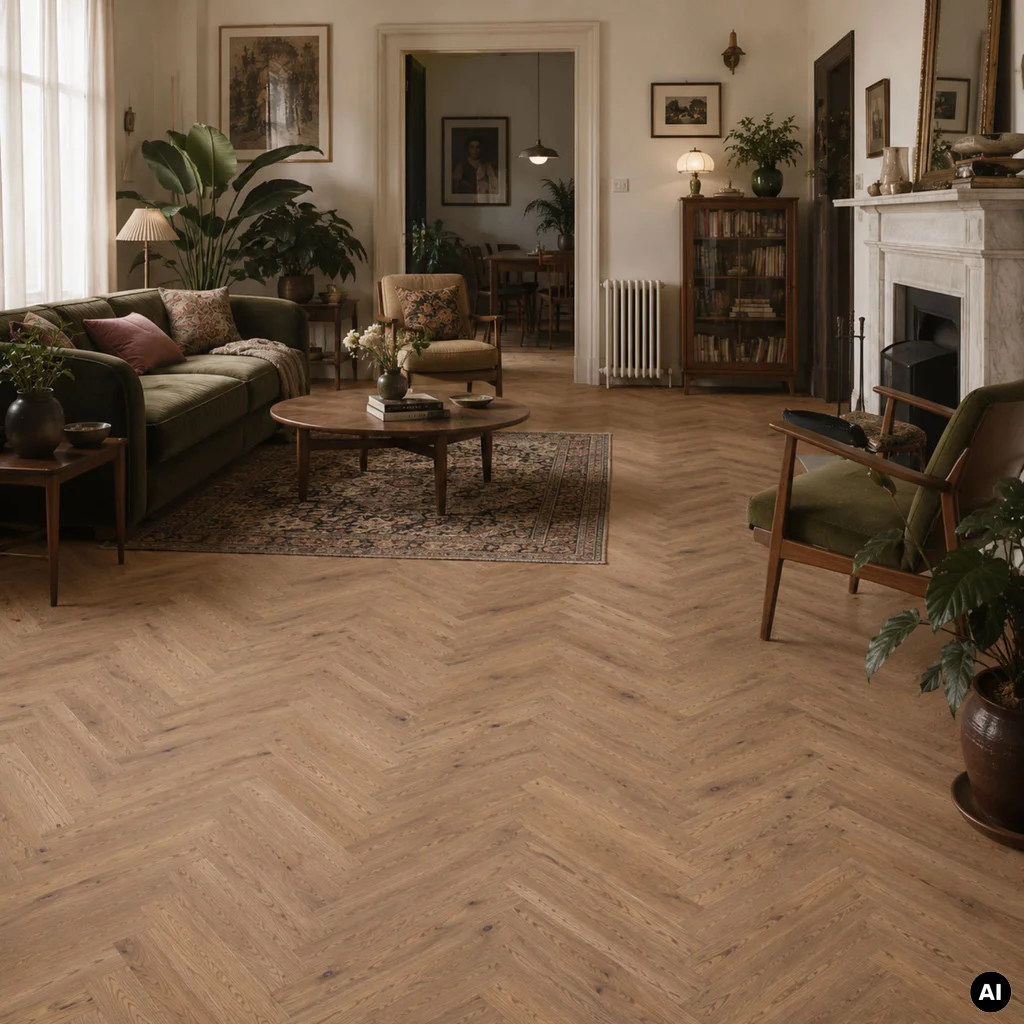 Podłoga drewniana Dąb Serene Jodła Klasyczna 14 mm, 1WC000002, Deska barlinecka, Classico Line - Jodła Klasyczna, Barlinek