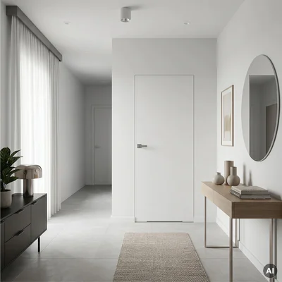 Drzwi Sara Eco 2 bezprzylgowe ukryte prawe WC 60 cm plaster miodu, DRE 400010378