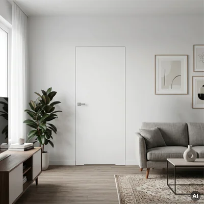 Drzwi Sara Eco 2 bezprzylgowe ukryte prawe WC 60 cm plaster miodu, DRE 400010378