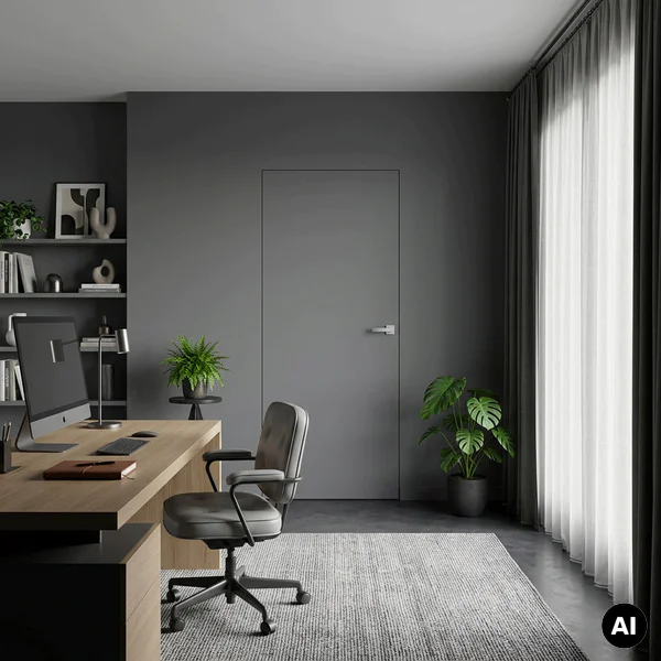 Drzwi Sara Eco 2 bezprzylgowe ukryte lewe 80 cm plaster miod