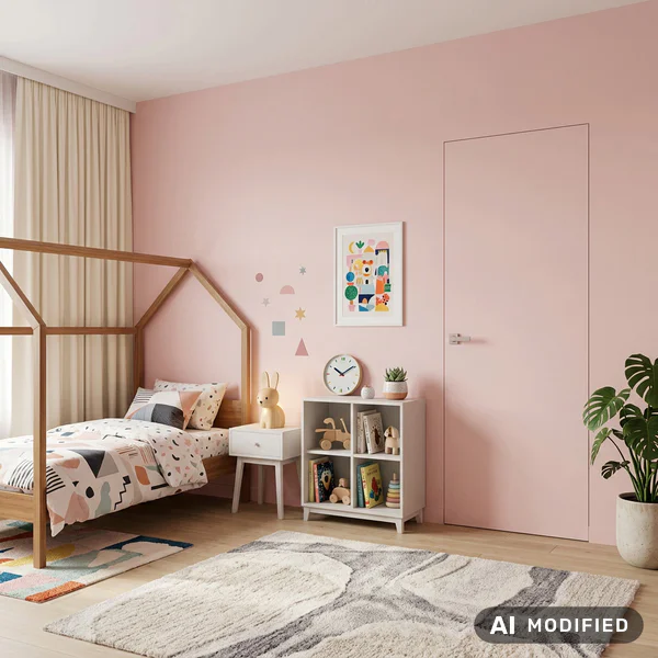 Drzwi Sara Eco 2 odwrotna przylga ukryte lewe 90 cm plaster 