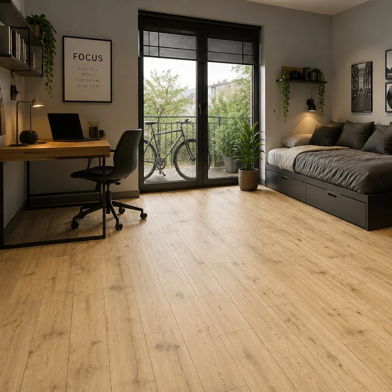 Panele Podłogowe Dąb Naturalny AC5 10 mm, 56877 - 2