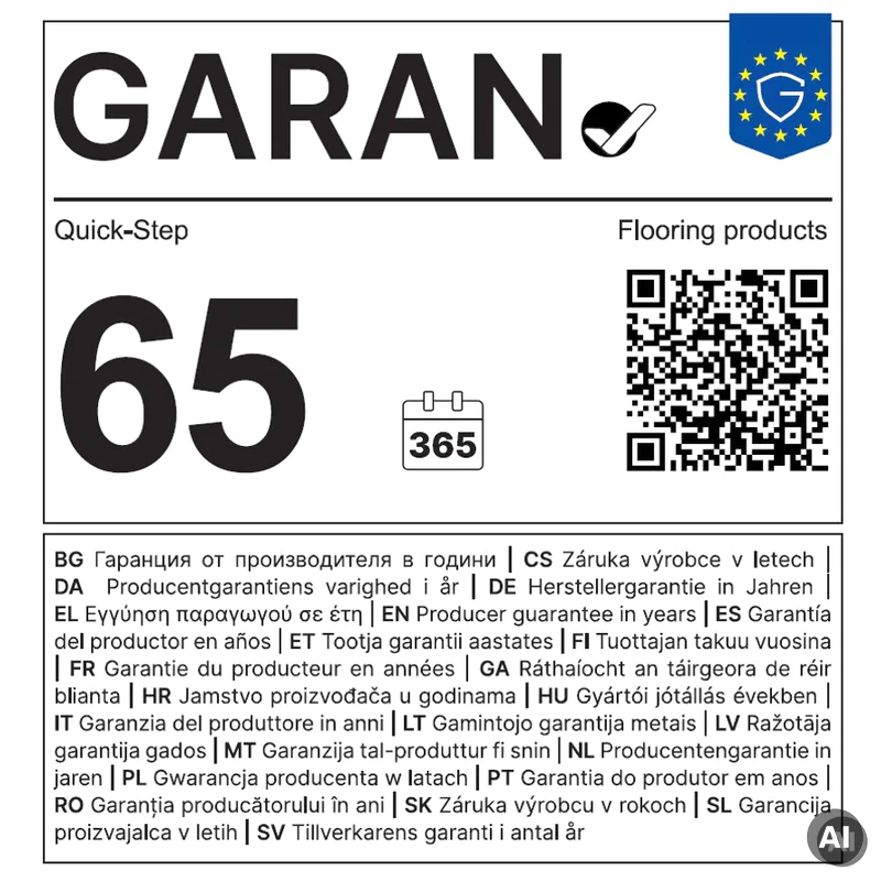 Panele podłogowe MUS5486 Kamień Wapienny Jasny 8 mm AC4 - 