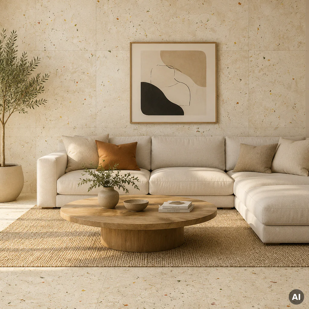 Panele podłogowe MUS5494 Beton botaniczny AC4 8 mm, Panele podłogowe, Muse, Quick-Step