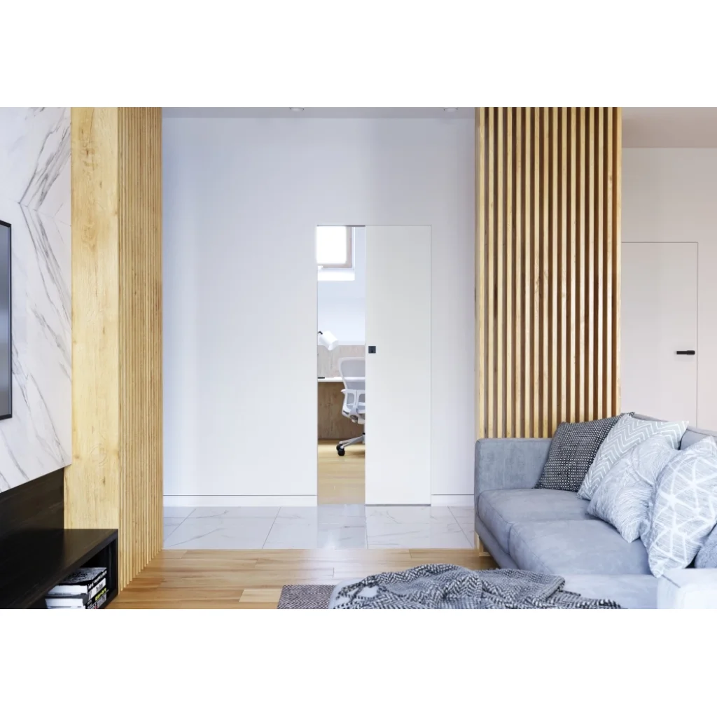 Drzwi PORTA HIDE 1.1 do systemu przesuwnego 80cm, SPA1110S08LBP0AH00H000, Drzwi wewnętrzne, System przesuwny, PORTA