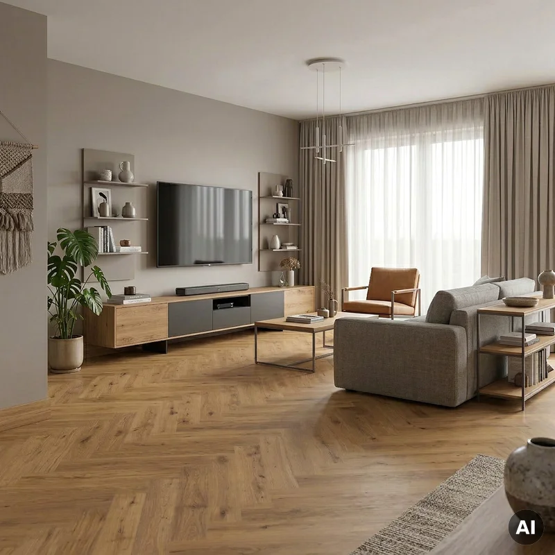 Panele winylowe SPC Jodełka Glow DOU HB 611-IB Klasa 33 5 m