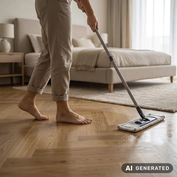 Panele winylowe SPC Jodełka Honey Ciemny 5 mm Klasa 33, DOU