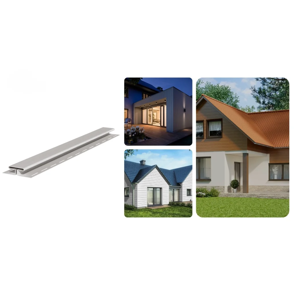Listwa Łącznik Jasny Szary SV-18 3008618, Panele zewnętrzne, Vilo Akcesoria do paneli zewnętrznych, Vilo