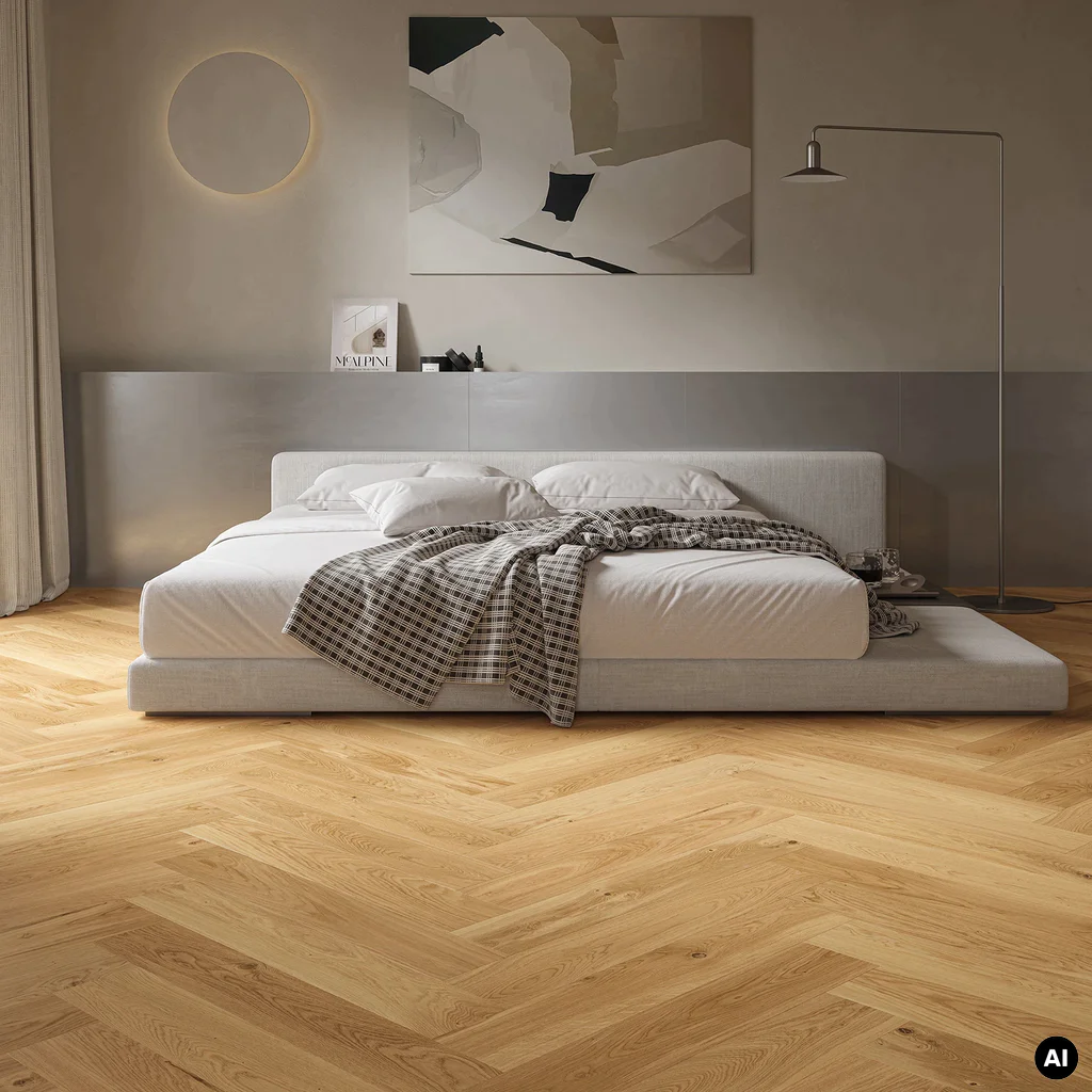 Podłoga drewniana Dąb Caramel Jodła Klasyczna 14 mm, BLC-DBE1-L05-XXR-A14130-H, Deska barlinecka, Classico Line - Jodła Klasyczna, Barlinek