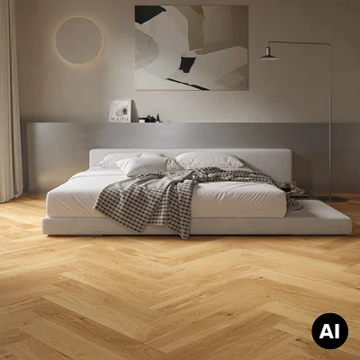 Podłoga drewniana Dąb Caramel Jodła Klasyczna 14 mm, BLC-DBE1-L05-XXR-A14130-H