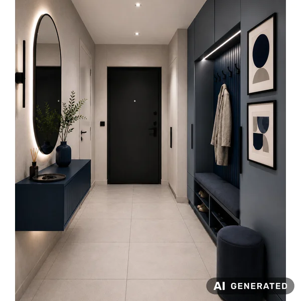 Panele winylowe SPC Concrete Dust Szary 5 mm Klasa 33, 60672