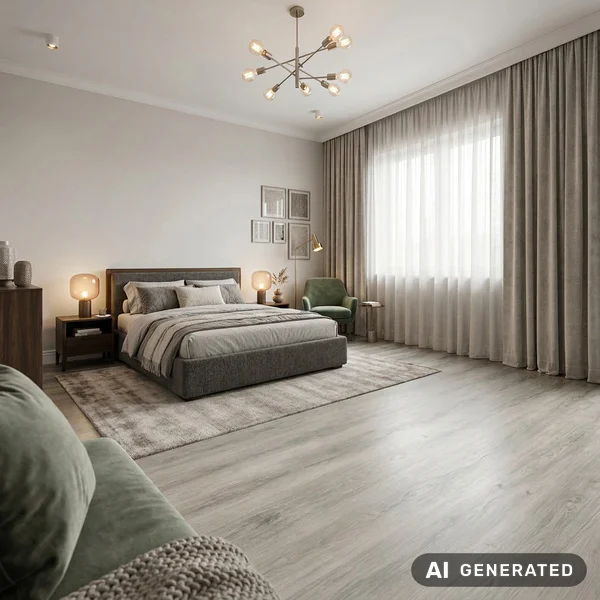 Panele winylowe Dusty Grey Jasny 2.5 mm Klasa 33, DOU DB-603