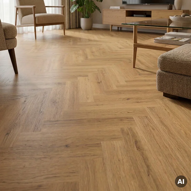 Panele winylowe Jodełka Glow 2.5 mm Klasa 33, DOU HB DB-611