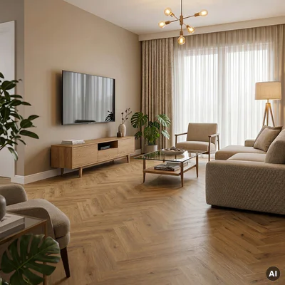 Panele winylowe Jodełka Glow DOU HB DB-611 Klasa 33 2.5 mm