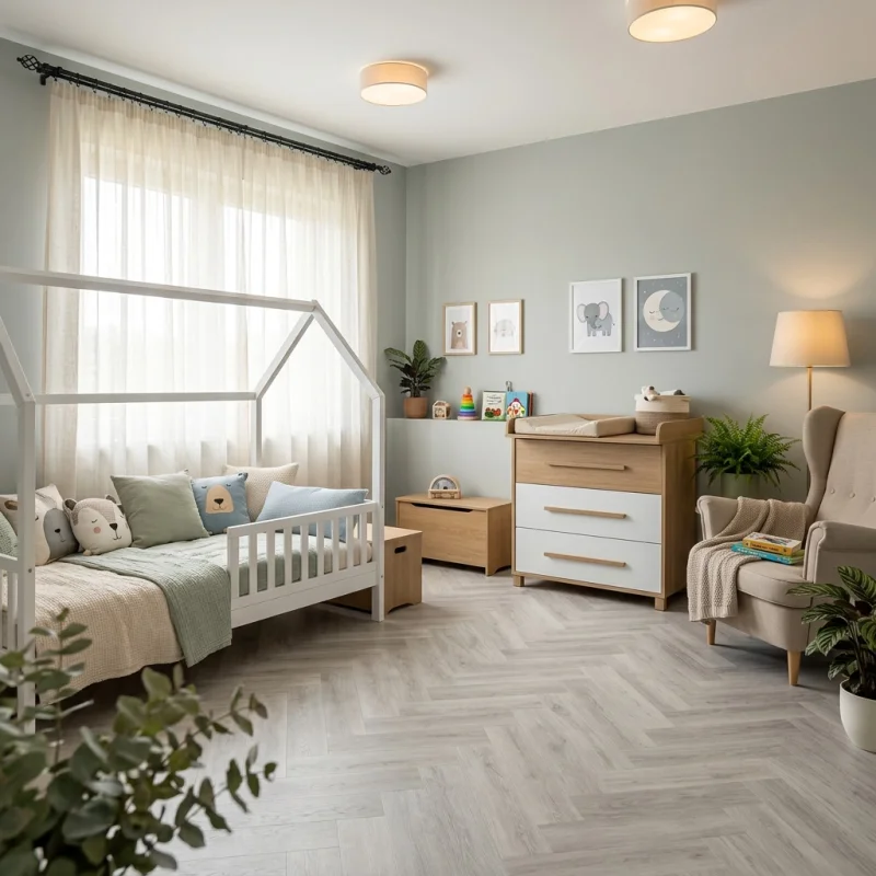 Panele winylowe Jodełka Dusty Grey DOU HB DB-603 Klasa 33 2