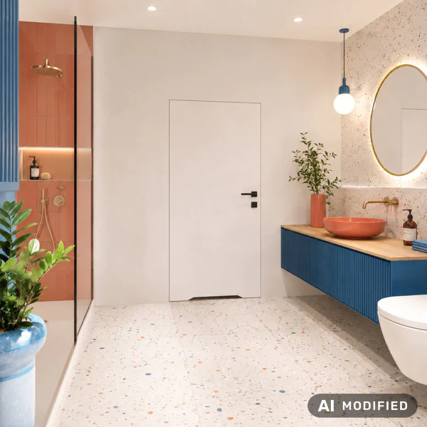 Zestaw Drzwi ukryte + Ościeżnica Porta HIDE WC Bezprzylgow