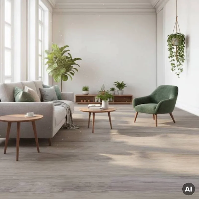 Panele winylowe SPC z podkładem Dąb Bielony 5.5 mm Klasa 3