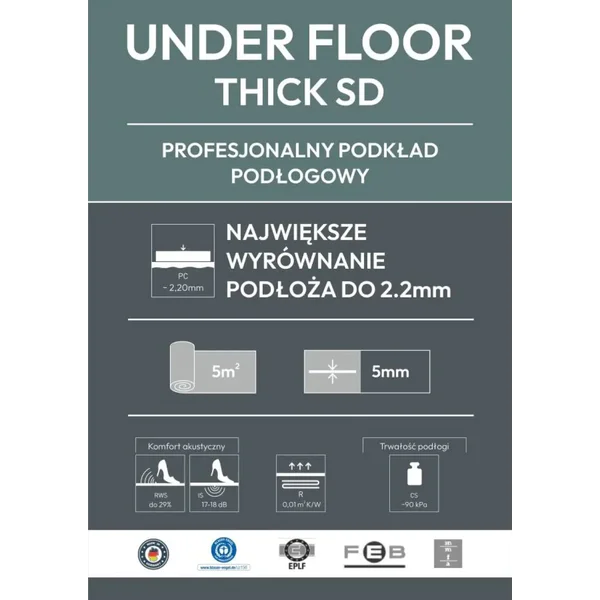 Podkład Under Floor Thick SD, 04-10-00867 - 2