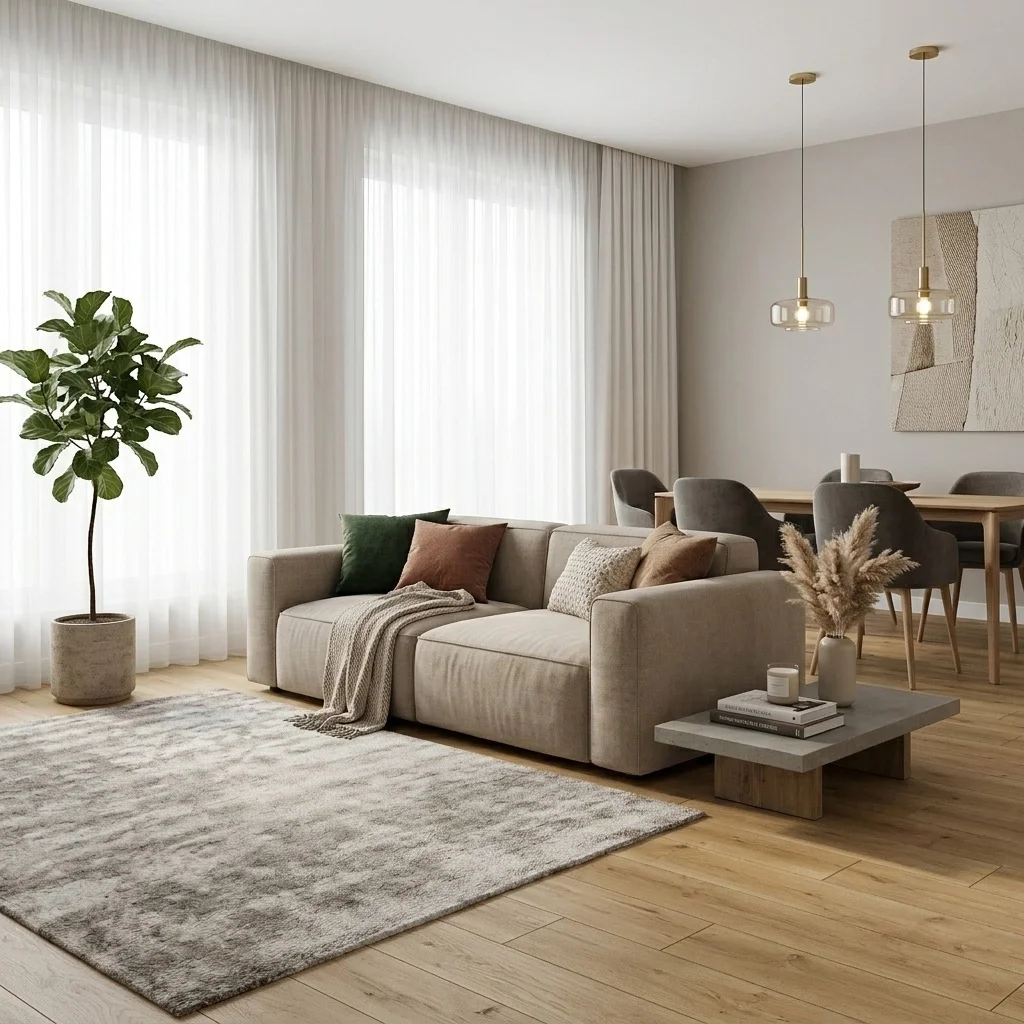 Panele podłogowe Dąb Nowoczesny D59884 AC4 8 mm, 86BP-59884, Panele podłogowe, Modern Classic Design, Modern Classic