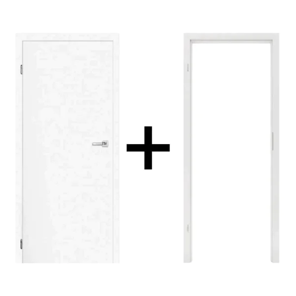 Komplet drzwi + Ościeżnica regulowana 95-114 Norma Decor 1