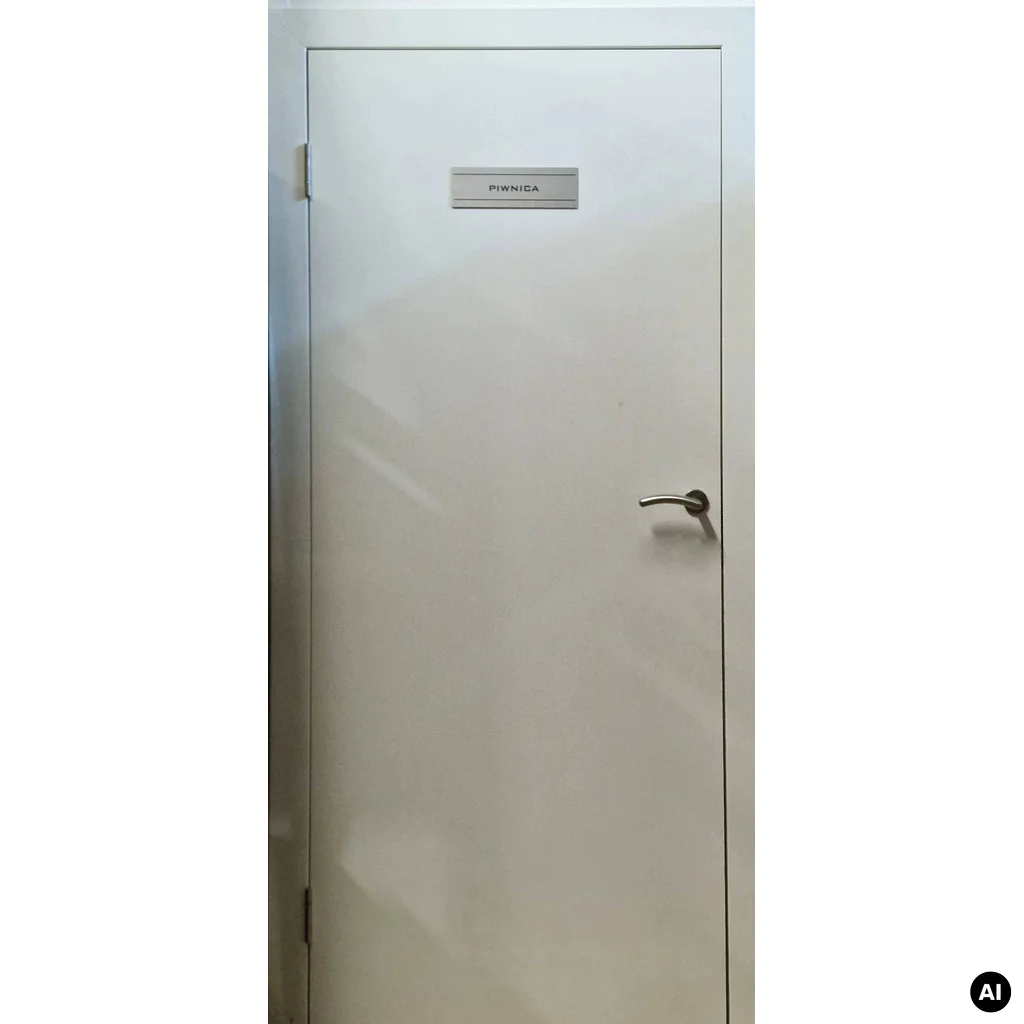 Komplet drzwi + Ościeżnica regulowana 95-114 Norma Decor 1 lewe 80cm Zawias motylkowy bezprzylgowe, 100073568, 100073604, Zestaw, Norma Decor, Invado