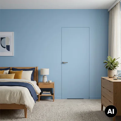 Zestaw Drzwi ukryte + Ościeżnica biała Sara Eco 2 WC bezprzylgowe (otwierane na zewnątrz) Prawe 80 cm plaster miodu, DRE 400010030, 5901316110672