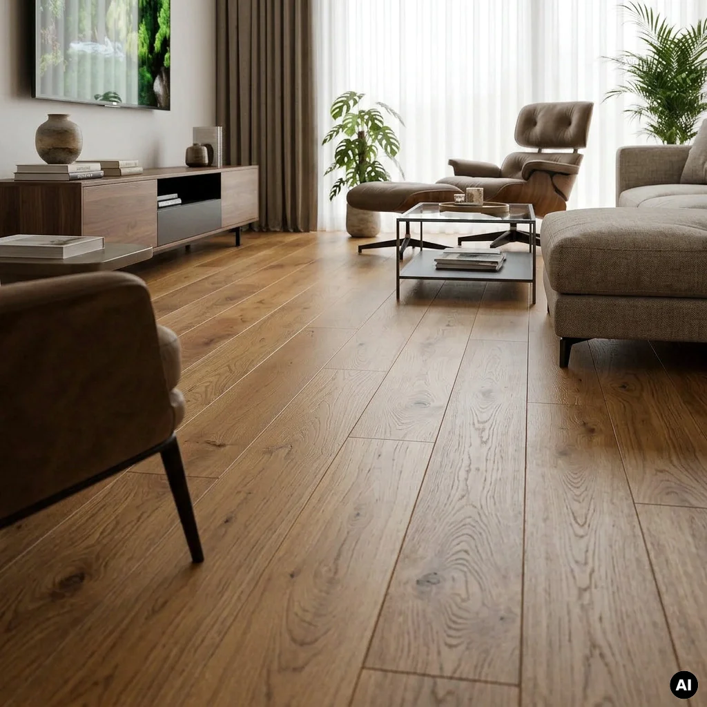 Podłoga drewniana Deska Natur Honey Brown 14 mm, 5905745601701, Podłoga drewniana, Deska Holzfloors, Holzfloors