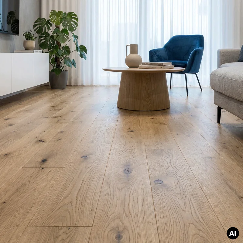 Podłoga drewniana Deska Country Bezbarwny 14 mm, 5905745600