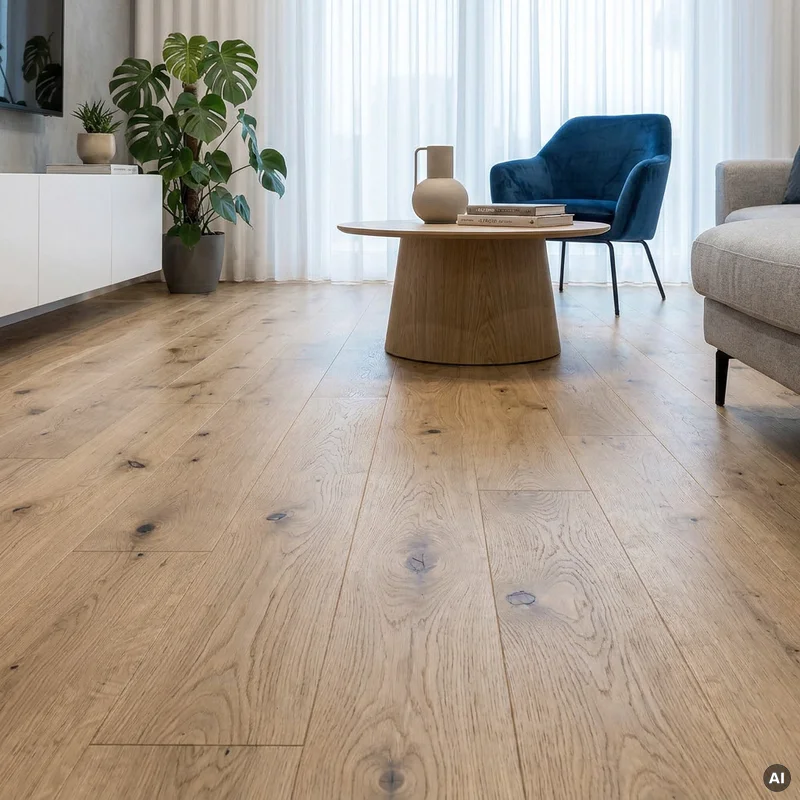Podłoga drewniana Deska Country Bezbarwny 14 mm, 5905745600