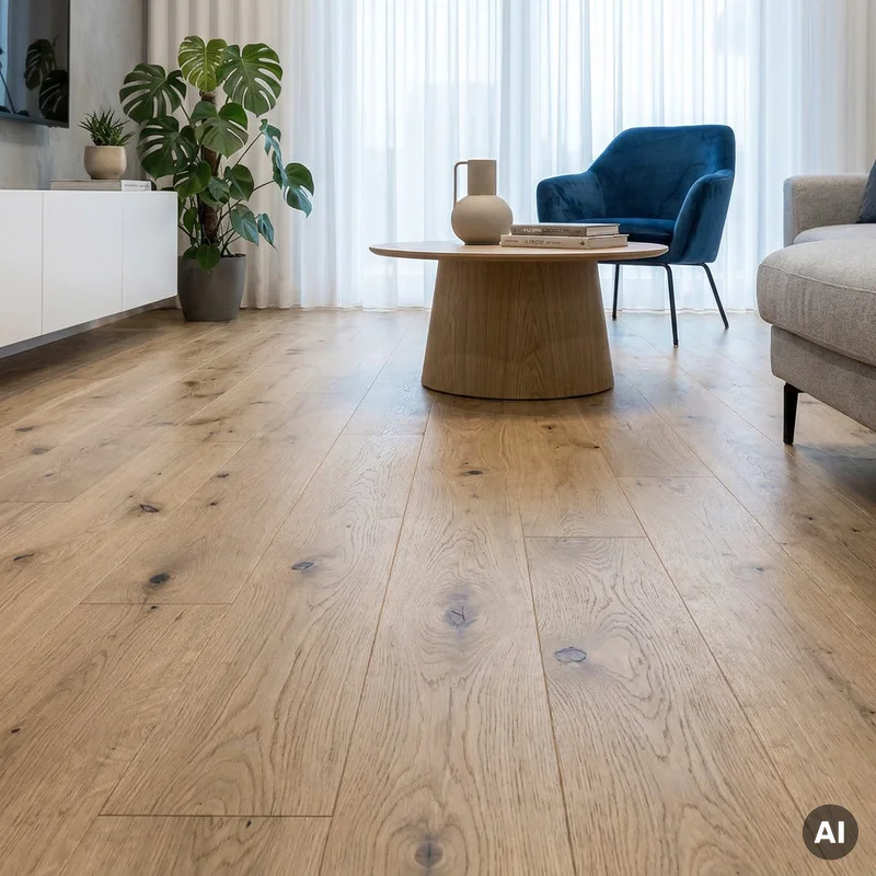 Podłoga drewniana Deska Country Bezbarwny 14 mm, 5905745600