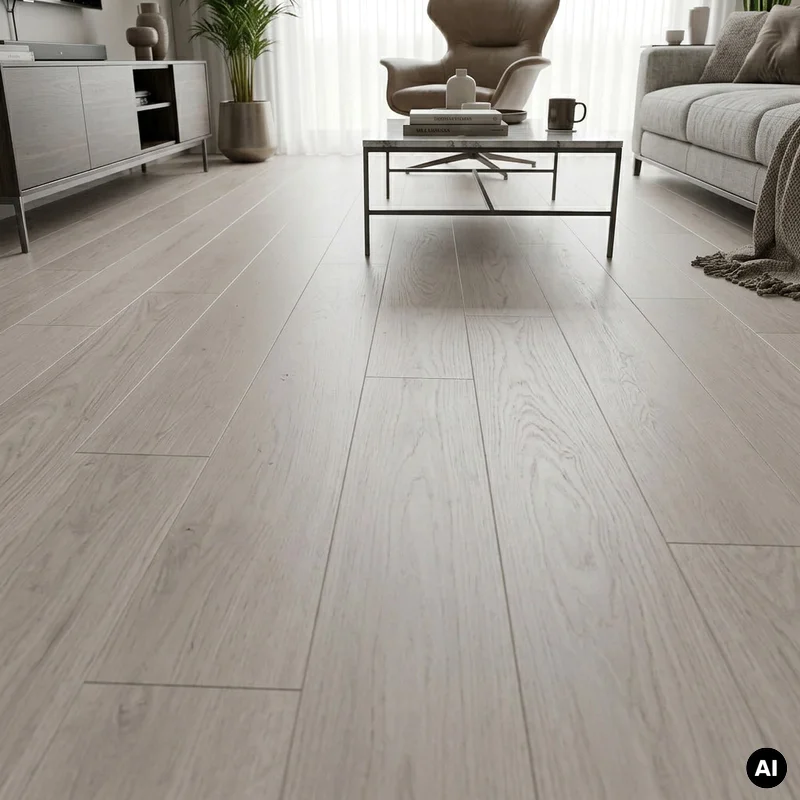 Podłoga drewniana Deska Select New White 14 mm, 59057456016