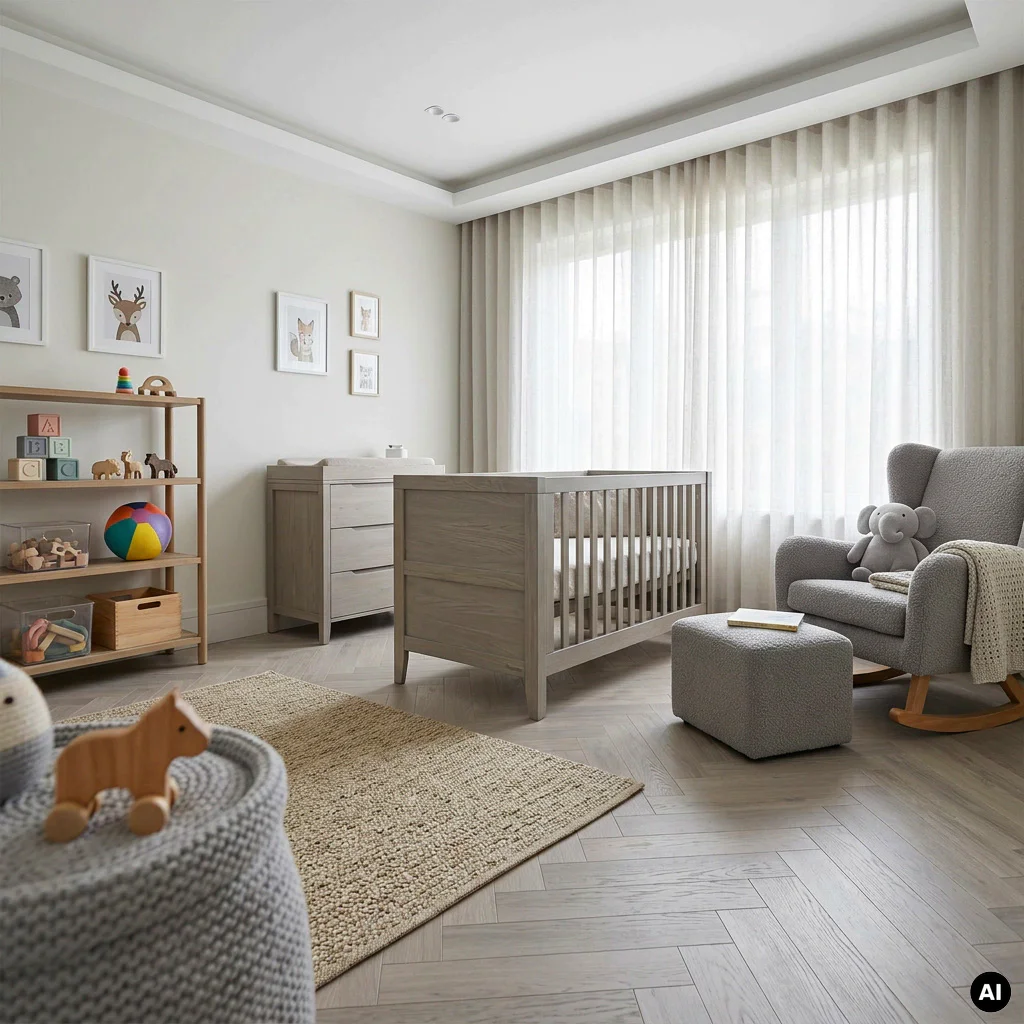 Podłoga drewniana Jodełka angielska Select White 14 mm, 5905745601770, Podłoga drewniana, Jodła angielska Holzfloors, Holzfloors