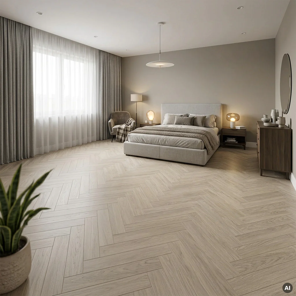 Podłoga drewniana Jodełka angielska Select Raw Wood 14 mm, 5905745601824, Podłoga drewniana, Jodła angielska Holzfloors, Holzfloors