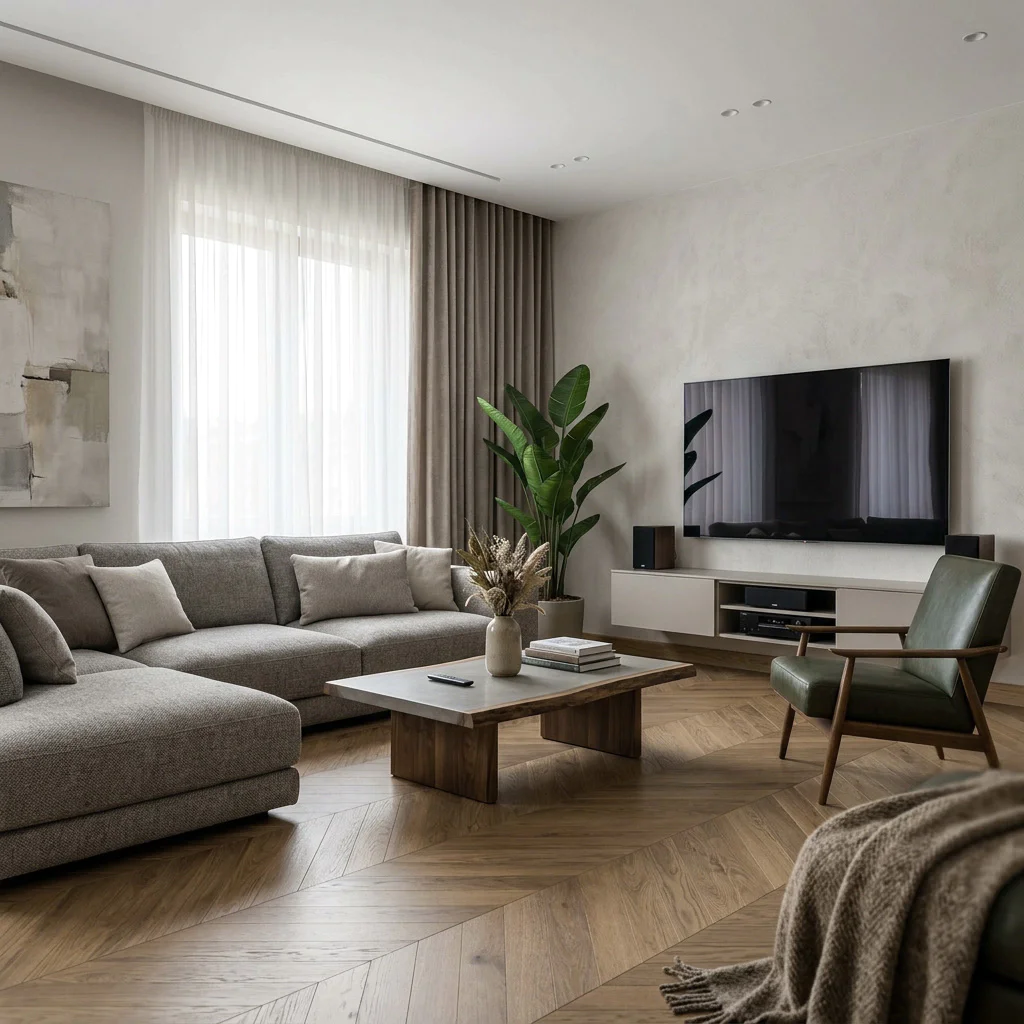 Podłoga drewniana Jodełka francuska Select Nugat 14 mm, 5905745601855, Podłoga drewaniana, Jodła francuska Holzfloors, Holzfloors