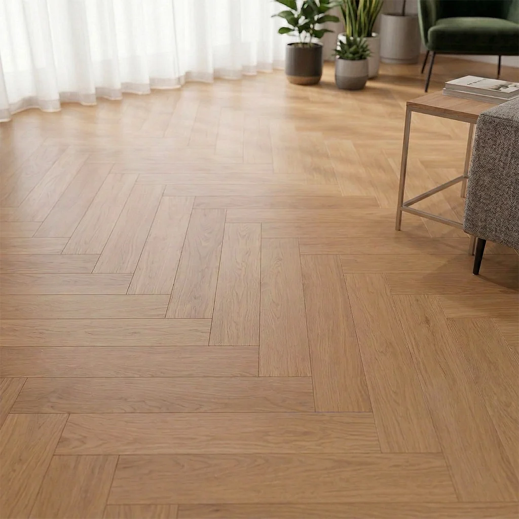 Podłoga drewniana Jodełka Dąb Kaschmir Calm 78858 10.3 mm TAK, Podłoga drewniana, Jodła Weitzer Blok 750 Plus, Weitzer Parkett