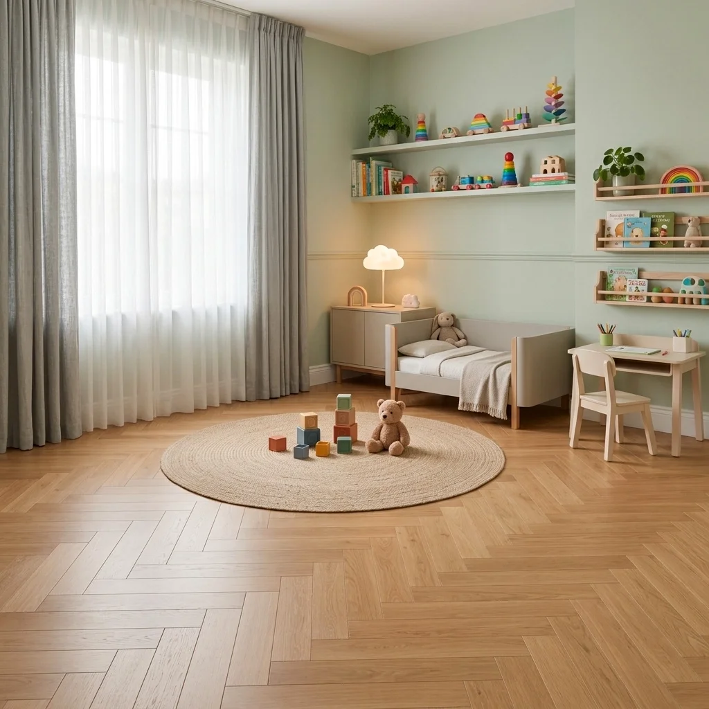 Podłoga drewniana Jodełka Dąb Kaschmir Calm 78858 10.3 mm TAK, Podłoga drewniana, Jodła Weitzer Blok 750 Plus, Weitzer Parkett