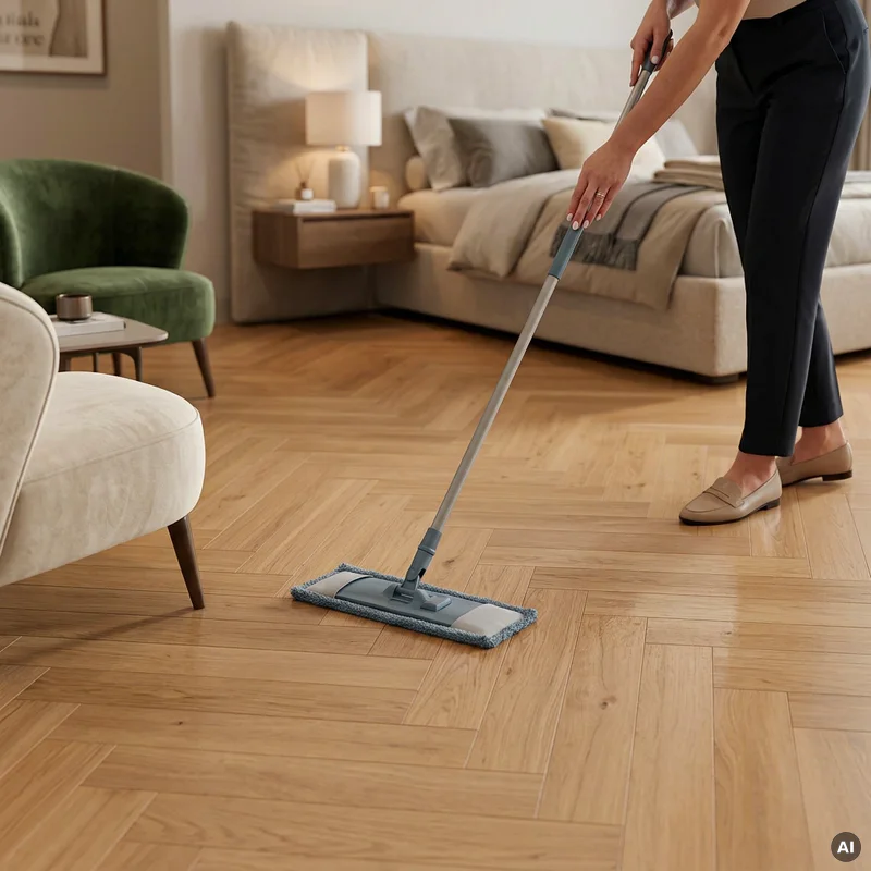 Podłoga drewniana Jodełka Dąb Kaschmir Calm 10.3 mm TAK,
