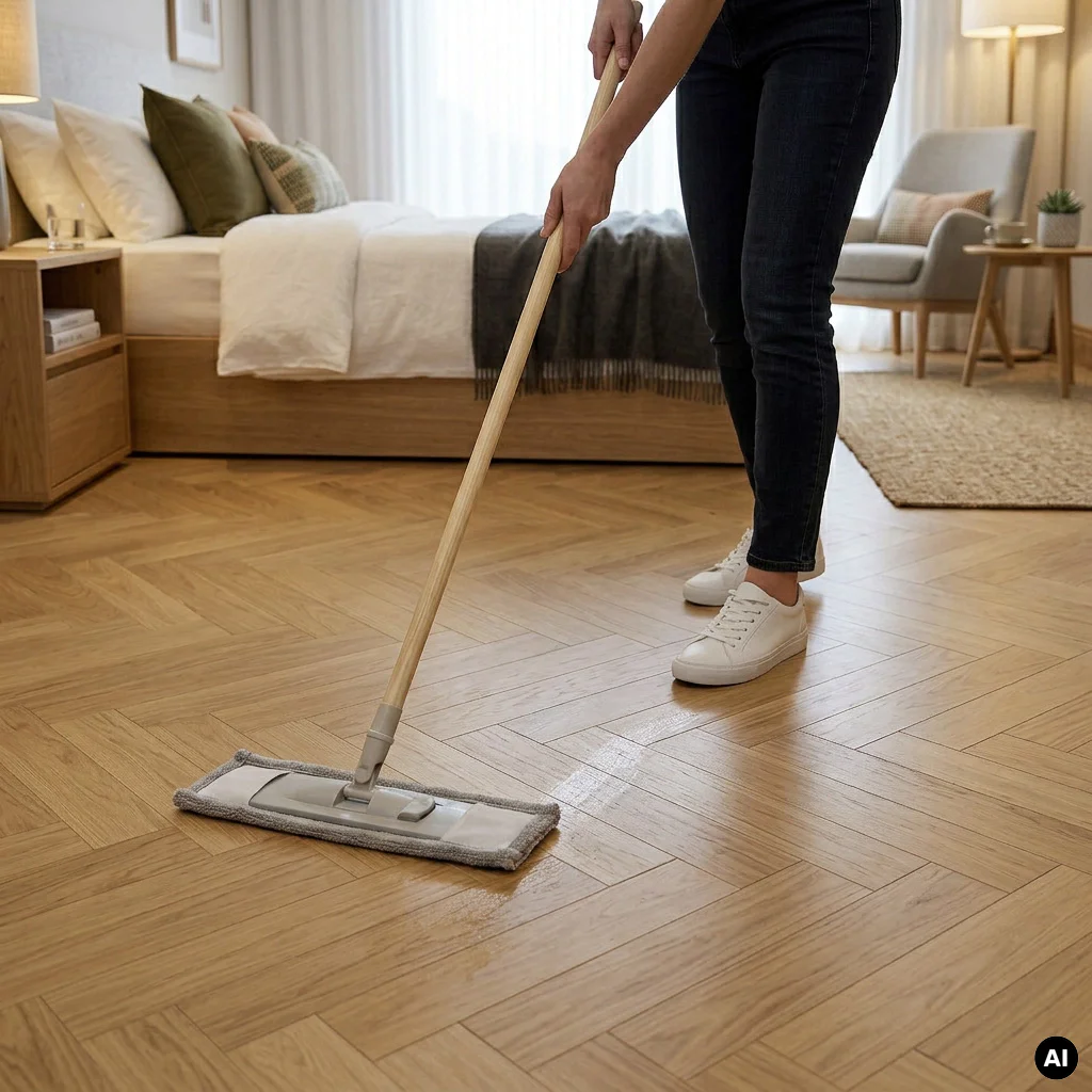 Podłoga drewniana Jodełka Dąb Pure Calm 10.3 mm TAK, 78861, Podłoga drewniana, Jodła Weitzer Blok 750 Plus, Weitzer Parkett