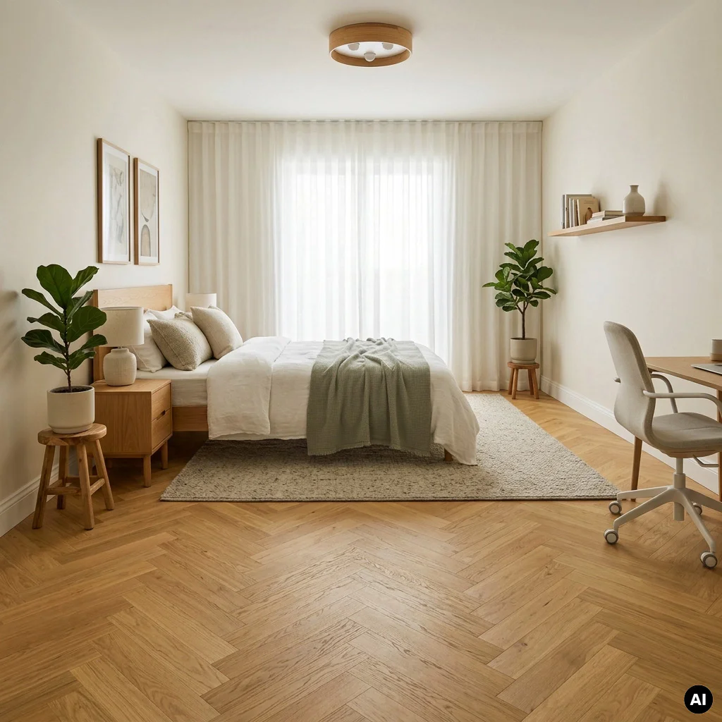 Podloga drewniana Jodełka Dąb Naturalny Lively 10.3 mm TAK, 78512-1, Podłoga drewniana, Jodła Weitzer Blok 750 Plus, Weitzer Parkett
