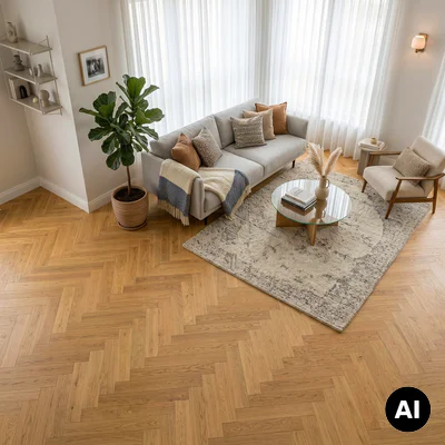Podloga drewniana Jodełka Dąb Naturalny Lively 10.3 mm TAK, 78512-1