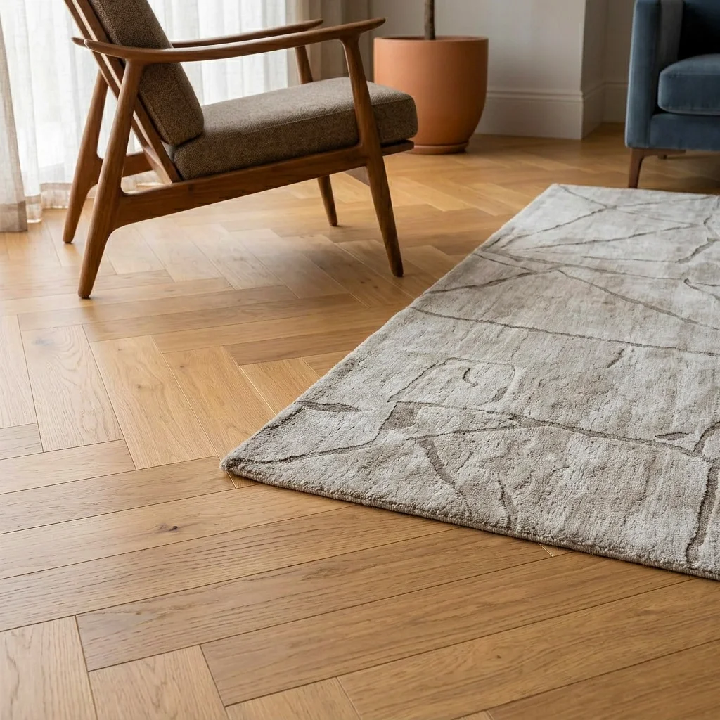 Podłoga drewniana Jodełka Dąb Kashmir Lively 74940 10.3 mm TAK, Podłoga drewniana, Jodła Weitzer Blok 750 Plus, Weitzer Parkett