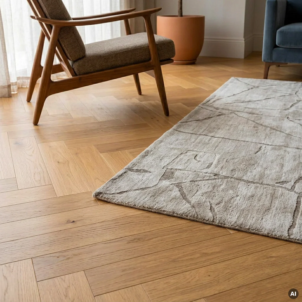 Podłoga drewniana Jodełka Dąb Kashmir Lively 10.3 mm TAK, 74940, Podłoga drewniana, Jodła Weitzer Blok 750 Plus, Weitzer Parkett