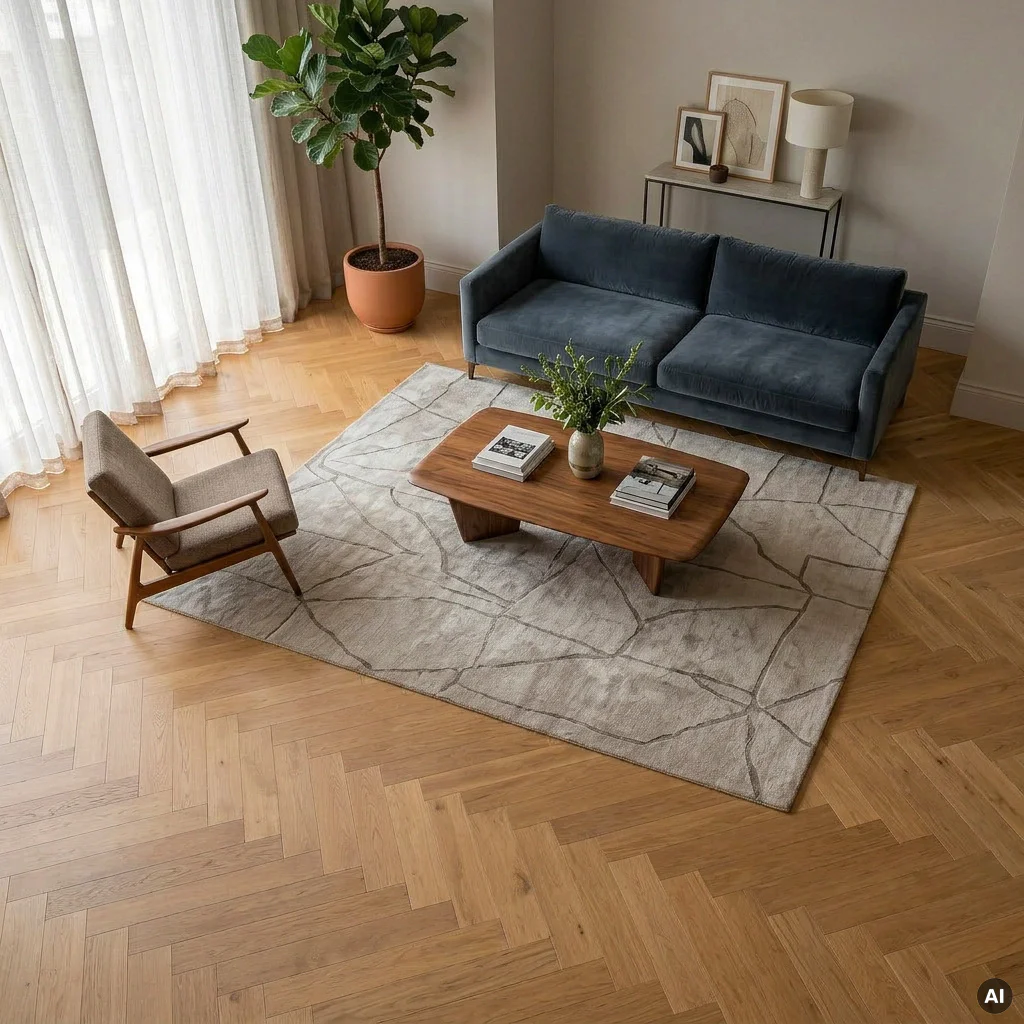 Podłoga drewniana Jodełka Dąb Kashmir Lively 10.3 mm TAK, 74940, Podłoga drewniana, Jodła Weitzer Blok 750 Plus, Weitzer Parkett