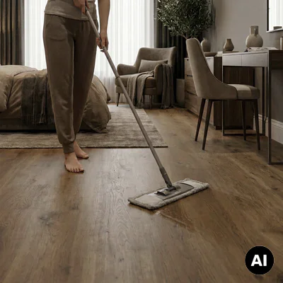 Panele winylowe SPC ze zintegrowanym podkładem Delux PAN000366 Klasa 34 6 mm
