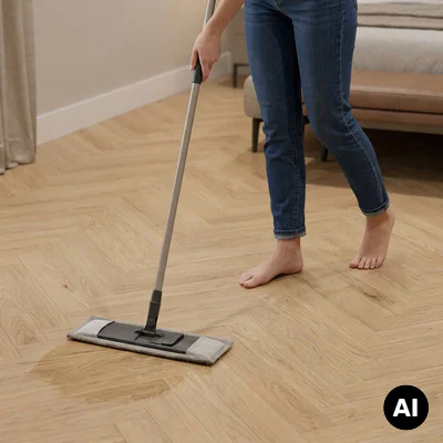 Panele winylowe SPC ze zintegrowanym podkładem Jodełka Euphoria Klasa 34 6 mm, PAN000351
