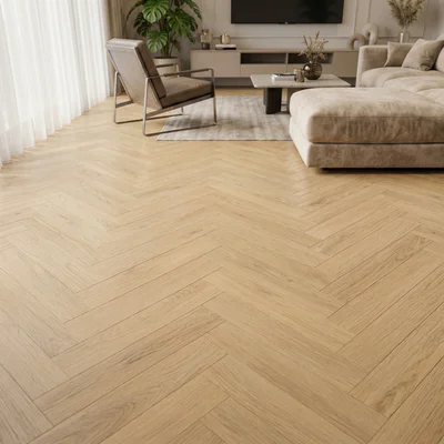 Panele winylowe SPC ze zintegrowanym podkładem Jodełka Euphoria Klasa 34 6 mm, PAN000351