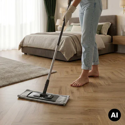 Panele winylowe SPC ze zintegrowanym podkładem Jodełka Essence Klasa 34 6 mm, PAN000361