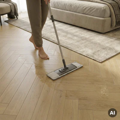 Panele winylowe SPC z podkładem Jodełka Vibrance Klasa 34 6 mm, PAN000353